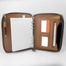 Professional Business Portfolio Briefcase Style Organizer Folder with Handl F4N9