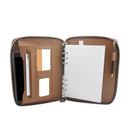 Professional Business Portfolio Briefcase Style Organizer Folder with Handl F4N9