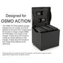 3 in 1 Battery Charger Hub for DJI OSMO Action Camera with TYPE-C Interface