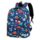 Backpack Cartoon Dinosaur Printed Backpack Student School Bags for Teenage