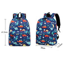 Backpack Cartoon Dinosaur Printed Backpack Student School Bags for Teenage