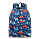 Backpack Cartoon Dinosaur Printed Backpack Student School Bags for Teenage