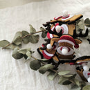 Christmas Deer LED Light String 10 Light Battery Operation Fairy Christmas