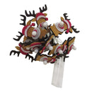 Christmas Deer LED Light String 10 Light Battery Operation Fairy Christmas