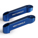2pcs CNC Aluminum 10mm Clockwise Thread Motorcycle Mirrors Riser Extender Adaptor Bike Universal