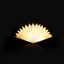 New Folding Rechargeable LED Flip Book Lamp Portable Discoloration Night Li