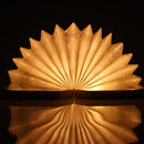 New Folding Rechargeable LED Flip Book Lamp Portable Discoloration Night Li