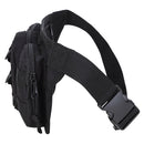 Men's Biker Leg Bag Motorcycle Cycling Drop Leg Thigh Hip Bag Backpack Pouc