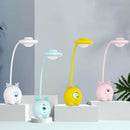 Cartoon Silicone One Eyed Monster Press Sensor LED Night Light for Children