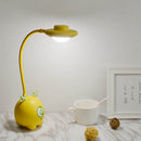 Cartoon Silicone One Eyed Monster Press Sensor LED Night Light for Children
