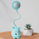 Cartoon Silicone One Eyed Monster Press Sensor LED Night Light for Children