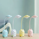 Cartoon Silicone Pig Press Sensor LED Night Light for Children Baby Kids 3