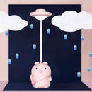 Cartoon Silicone Pig Press Sensor LED Night Light for Children Baby Kids 3