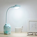 Cartoon Silicone Pig Press Sensor LED Night Light for Children Baby Kids 3