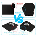 Ergonomics Mouse Pad with Gel / Foam Bracers - Fashion Design and Preventio