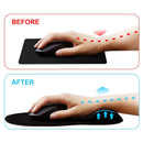 Ergonomics Mouse Pad with Gel / Foam Bracers - Fashion Design and Preventio
