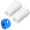 2 Pcs Vacuum Corrugated Hose Cuffs 1.5 inch Swimming Pool Suction Hose Cleaning Cuff