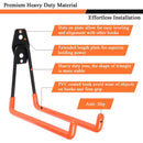 Steel Garage Storage Utility Double Hooks, Heavy Duty Ladder Wall Hooks for