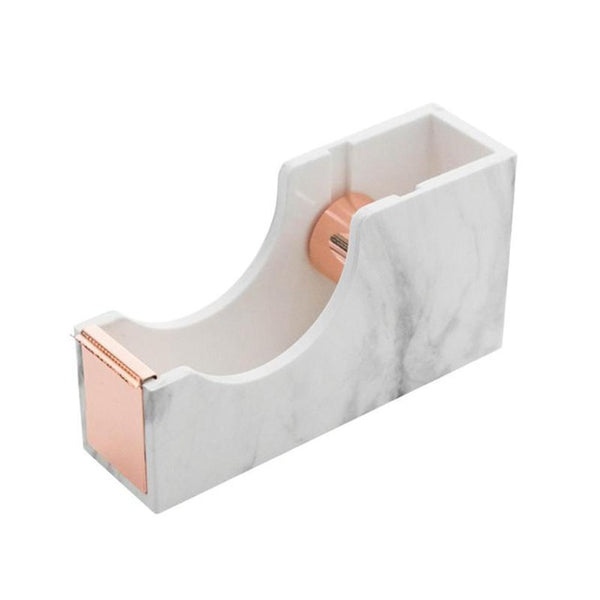 Miwoo MW0092/0710Q Marble Tape Cutter Tools Desktop Adhesive Tape Base Stationery for School Office Desktop Supplies