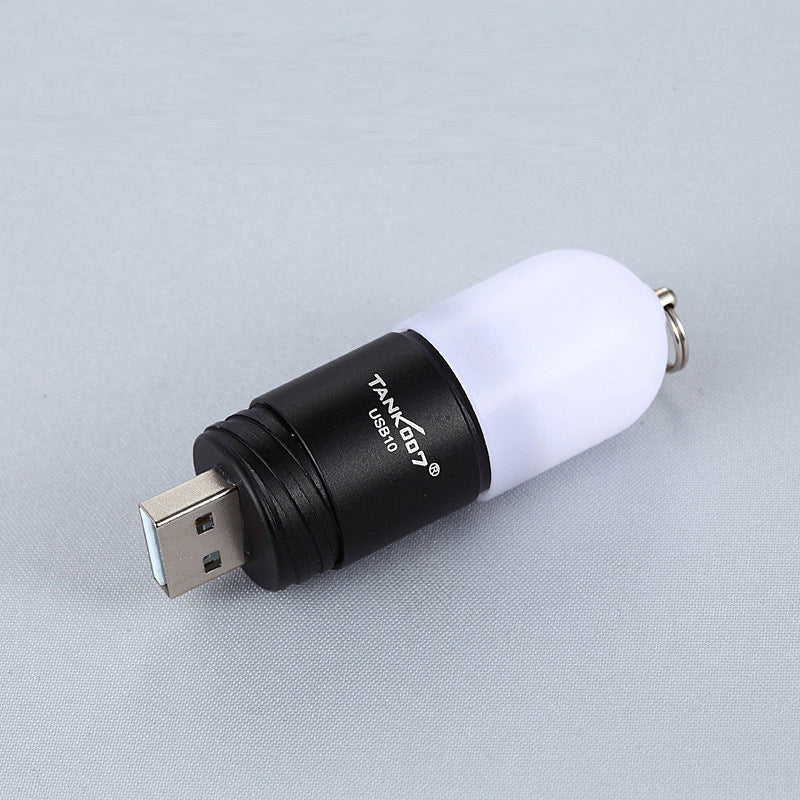 TANK007 USB10 150Lumens Mini USB Rechargeable LED Flashlight Outdoor Portable Led Torch Waterproof Flashlight