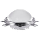 LED Lens Optical Glass 57mm + Reflector + Fixed Bracket For 20W 30W 50W 100W High Power Chip
