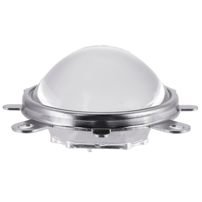 LED Lens Optical Glass 57mm + Reflector + Fixed Bracket For 20W 30W 50W 100W High Power Chip