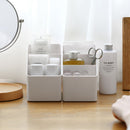 Ruanzan 3/4/6 Lattices Makeup Drawers Organizer Box Storage Box Jewelry Container Make Up Case Cosmetic Office Boxes Make Up Container Boxes Desktop Storage Baskets