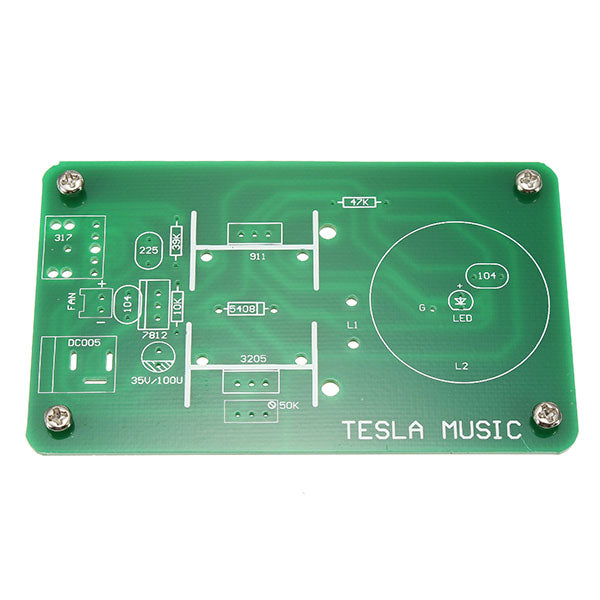 DIY Mini Music Tesla's Coil Kit Field Loudspeaker JX03 DIY Project Parts