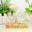 Honana HG-BF1 Gradening Transparent Bird Feeder Quality Acrylic Decorative Bird Feeder