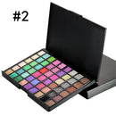 POPFEEL 54 Colors Eye Shadow Shimmer Glitter Waterproof Natural Matte Eyeshadow Palette