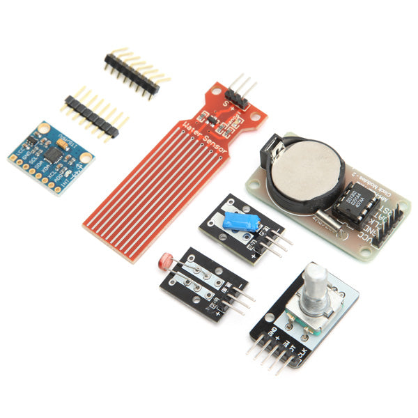 Geekcreit 45 In 1 Sensor Module Board Starter Kits Upgrade Version Geekcreit for Arduino - products that work with official Arduino boards