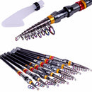 ZANLURE TSR-01 Telescopic Fishing Rod Carbon Spinning Sea Fishing Pole Hand Fishing Tackle Sea Rod