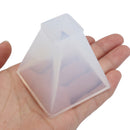 Pyramid Silicone Mold Ornaments Resin Hand Making Crystal Jewelry Pendant Mould