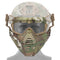 WoSporT MA-116 TPE 3D Face Helmet Goggle Sets CS Field Tactical Protective Mask COS Play Tools