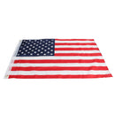 2inch x 3inch FT USA US U.S. United States American Flag Polyester Stars Brass Grommet Motorcycle