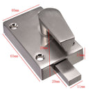 Nickel Drawing Chroming Bathroom Toilet Door Lock Indicate Door Bolt