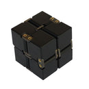 Mini Portable Infinity Funny Magic Cube Aluminum Alloy Anxiety Stress Relief Toys for Kids Adult