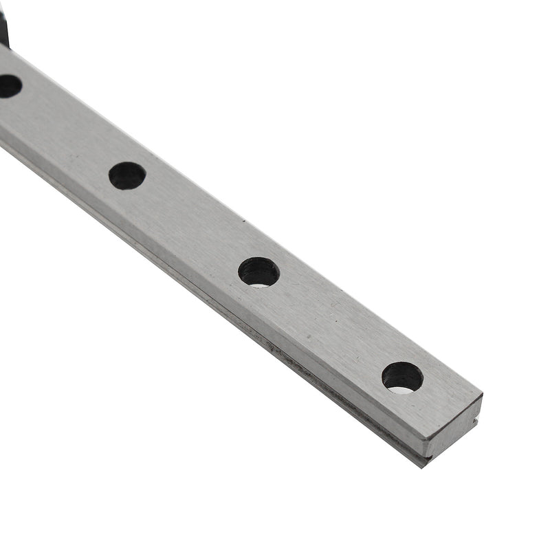 2Pcs 175mm CPC Miniature CNC Linear Support Rail w/ Slide Bearing With 1 Pc Silder Parts