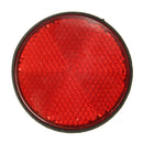 2 inch Round Reflectors Universal For Motorcycles ATV Bikes Dirt Bikes