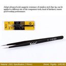 KAISI T-11 T-15 ESD Anti-magnetic Stainless Steel Straight Tweezer Anti Static ESD Safe Precision Fine Tip