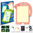Multi-functional 2 in 1 Fluorescent Drawing Board Eco-friendly Writing Tablet Electronic Graffiti Handwriting Board Gifts Toys For Kids Childrens