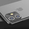 Bakeey HD Clear Tempered Glass Phone Lens Protector + Black Metal Circle Ring Phone Lens Protector for iPhone 11 6.1 inch