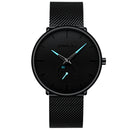 CRRJU 2150 Simple Dial Bright Needle Men Fashion Quartz Watch