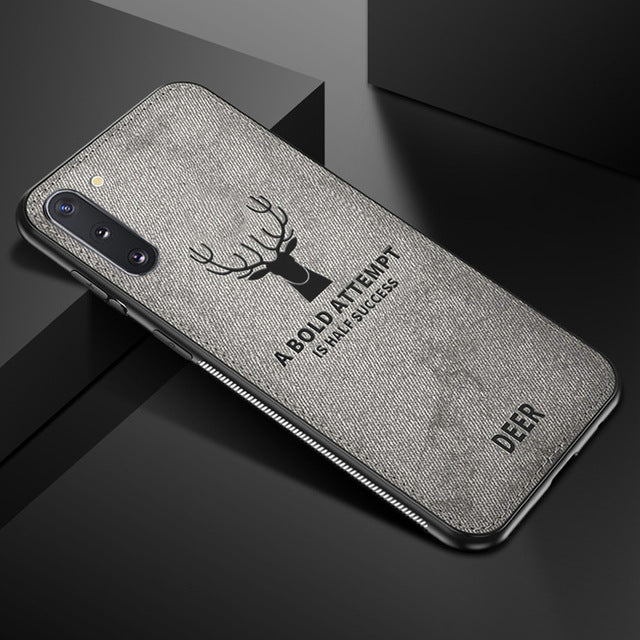 Bakeey Fabric Cloth Anti Fingerprint Protective Case For Samsung Galaxy Note 10/Note 10 5G