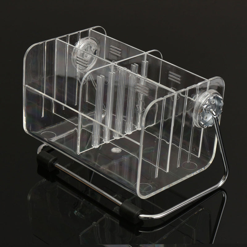 Desktop Clear TV Remote Control Mobile Phone Organizer Storage Box Stand Holder Transparent Case