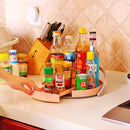 KCASA KC-SR04 360 Degree Rotating Drawer Seasoning Bottle Organizer Turntable Storage Rack Holder