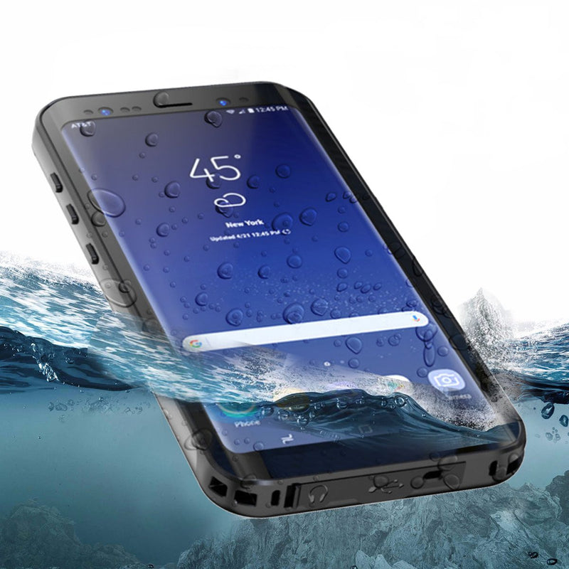 Swimming Waterproof Snowproof Hard PC Case for Samsung Galaxy S8 Plus