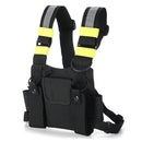 Chest Pocket Pack Harness Nylon Bag Backpack Holster for Radio Walkie Talkie