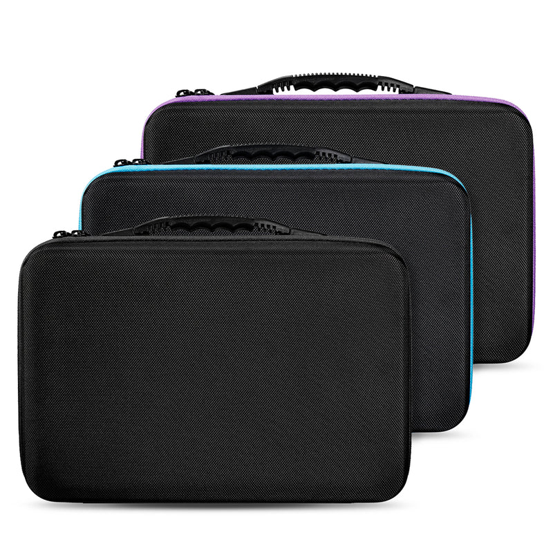 60 Bottles Essential Oil Carry Case 5ML-15ML Oil Holder Storage Aromatherapy Hand Bag