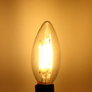 E14 LED Bulb 4W COB Pure White/Warm White Edison Retro Filament Candle Light Lamp AC 220V